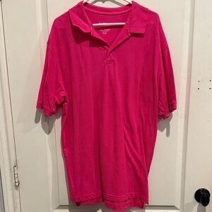 Men's Pink Polo Shirt